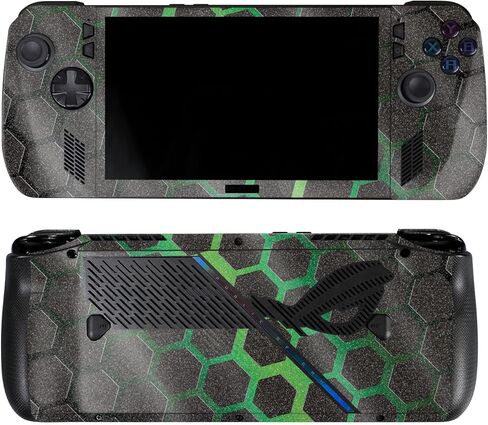 غلاف لامع لامع متوافق مع Asus ROG Ally X - حمار وحشي وردي - غطاء لاصق واقٍ من الفينيل الفاخر 3M - سهل الاستخدام | صُنع في الولايات المتحدة الأمريكية بواسطة MightySkins in Kuwait