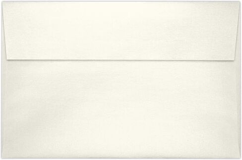 مظاريف دعوة LUXPaper A9 | قشر واضغط | 5 3/4 بوصة × 8 3/4 بوصة | أكوامارين ميتاليك | 80 رطل. نص | 50 الكمية in Kuwait