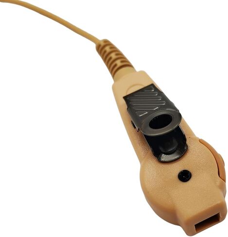 Dual Ptt Earpiece Mic 2 Prong Skin Color Ear Piece Headset for Motorola Walkie Talkie cp185 pr400 bpr40 dtr700 dtr500 dtr550 dtr650 dlr1060 dlr1040 dlr1020 cp200d cp100d cls1410 cls1460 cls1110 in Kuwait