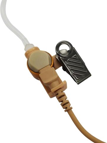 Dual Ptt Earpiece Mic 2 Prong Skin Color Ear Piece Headset for Motorola Walkie Talkie cp185 pr400 bpr40 dtr700 dtr500 dtr550 dtr650 dlr1060 dlr1040 dlr1020 cp200d cp100d cls1410 cls1460 cls1110 in Kuwait