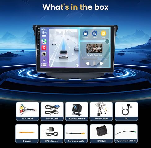 for Hyundai Veloster Radio 2011-2017: 9" Touchscreen Stereo Replacement-Wireless CarPlay Android Auto Bluetooth GPS Navigation WiFi FM DSP SWC+Backup Camera in Kuwait