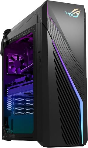 ASUS ROG Strix G16CH Gaming Desktop PC (Intel i7-14700F 20-Core, GeForce RTX 4060, 32GB DDR5 5600MHz RAM, 2TB PCIe SSD, WiFi, Bluetooth, Win 10 Pro) with Premium Backpack in Saudi Arabia