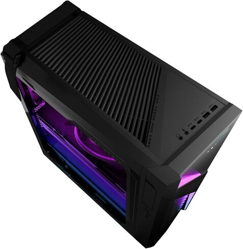 ASUS ROG Strix G16CH Gaming Desktop PC (Intel i7-14700F 20-Core, GeForce RTX 4060, 32GB DDR5 5600MHz RAM, 2TB PCIe SSD, WiFi, Bluetooth, Win 10 Pro) with Premium Backpack in Saudi Arabia