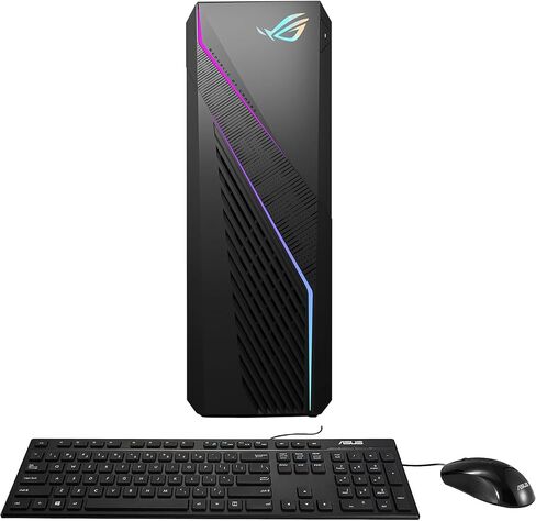 ASUS ROG Strix G16CH Gaming Desktop PC (Intel i7-14700F 20-Core, GeForce RTX 4060, 32GB DDR5 5600MHz RAM, 2TB PCIe SSD, WiFi, Bluetooth, Win 10 Pro) with Premium Backpack in Saudi Arabia