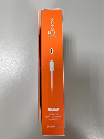 j5create USB Type-C إلى 4K HDMI وUSB-A 3.0 مع شحن PD 100W، لأجهزة MacBook أو Chromebook أو iPad Pro أو USB-C الكمبيوتر المحمول (JCA379) in Kuwait