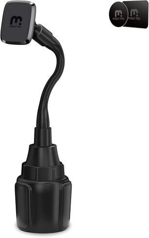 حامل أكواب MyBat Pro العالمي، حامل مغناطيسي، [سهل التركيب] حامل هاتف السيارة [4 مغناطيسات شفط مدمجة] متوافق مع جميع الهواتف الذكية in Kuwait