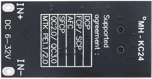 4Pcs DC-DC Power Buck Voltage Converter 6V-32V to 5V QC2.0 QC3.0 Fast Charging Module MH-KC24 Voltage Power Converter Single USB Charging Voltage Converter Board in Saudi Arabia