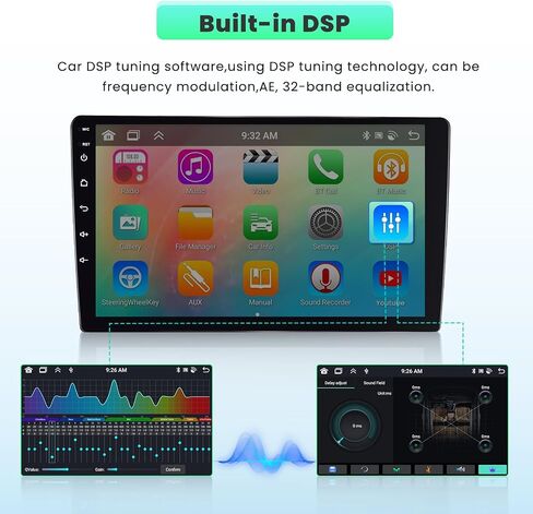 [6+128G] راديو Android لسيارة Dodge RAM 1500 2500 3500 2013-2018 (يناسب فقط التيار المتردد اليدوي) مع Carplay Android Auto، شاشة لمس 9 بوصة ستيريو مع كاميرا احتياطية GPS FM/RDS in Saudi Arabia