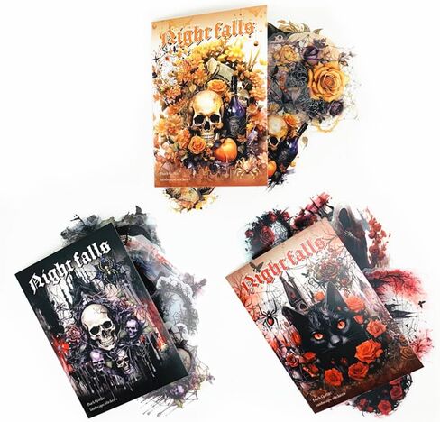 60 قطعة من ملصقات الحيوانات الأليفة القوطية الشفافة، ملصقات عتيقة وجمالية DIY بها بنفسك مجلة غير المرغوب فيها مخطط سجل القصاصات الديكور كرت هدية لوازم الحرف اليدوية in Kuwait