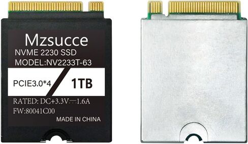 M.2 NVME PCIe 2230 SSD 512GB Compatible with Steam Deck/dell/Microsoft Sruface Upgrade & Expand, High Performance & Efficiency. (TB, 1) in Saudi Arabia