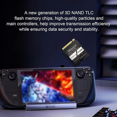 M.2 NVME PCIe 2230 SSD 512GB Compatible with Steam Deck/dell/Microsoft Sruface Upgrade & Expand, High Performance & Efficiency. (TB, 1) in Saudi Arabia