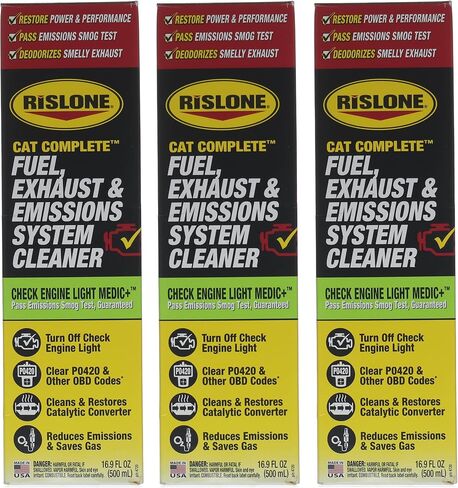 Rislone Cat Complete Fuel, Exhaust and Emissions System Cleaner, Pack of 1 in Saudi Arabia