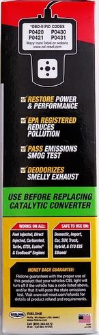 Rislone Cat Complete Fuel, Exhaust and Emissions System Cleaner, Pack of 1 in Saudi Arabia