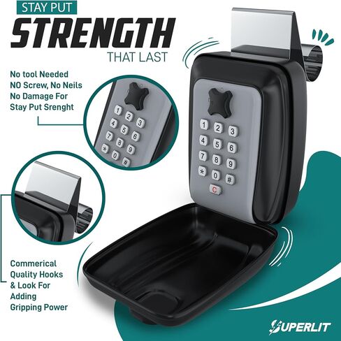 سوبر ليت زر ثقب محمول مع صندوق قفل للنافذة، رائع لمشاركة الركوب، تورو، جيتاراوند in Kuwait