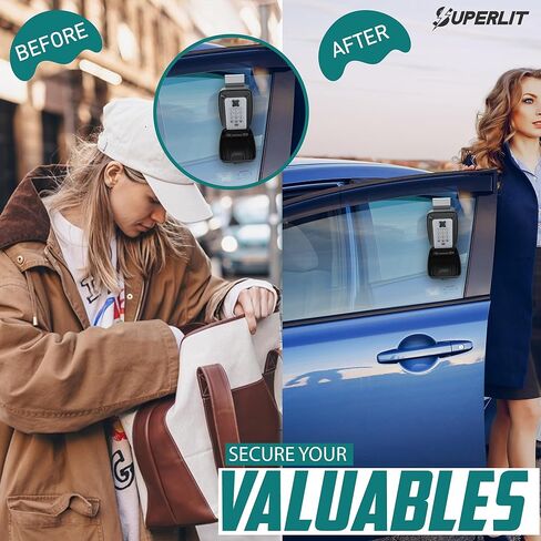 سوبر ليت زر ثقب محمول مع صندوق قفل للنافذة، رائع لمشاركة الركوب، تورو، جيتاراوند in Kuwait