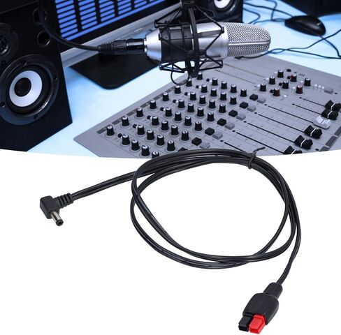 IC‑705 Power Cable Shortwave Radio Portable ABS DC Head Cord Accessory with Convenient Plugging in Saudi Arabia