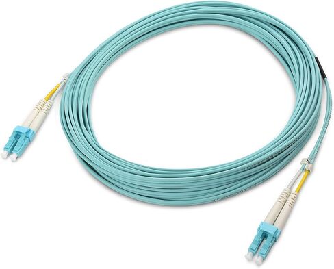 Cable Matters 10Gb 40Gb OFNP Plenum Rated Multimode Duplex 50/125 OM4 Fiber Cable (Fiber Optic Cable, LC to LC Fiber Patch Cable) 1m in Saudi Arabia
