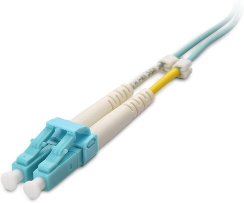 Cable Matters 10Gb 40Gb OFNP Plenum Rated Multimode Duplex 50/125 OM4 Fiber Cable (Fiber Optic Cable, LC to LC Fiber Patch Cable) 1m in Saudi Arabia