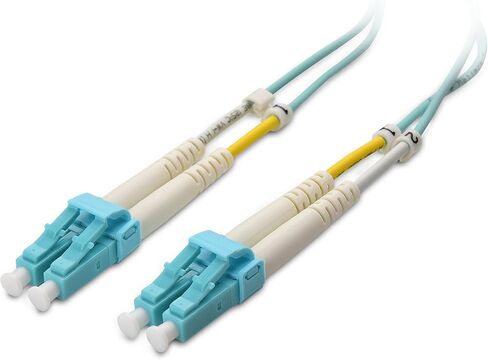 Cable Matters 10Gb 40Gb OFNP Plenum Rated Multimode Duplex 50/125 OM4 Fiber Cable (Fiber Optic Cable, LC to LC Fiber Patch Cable) 1m in Saudi Arabia