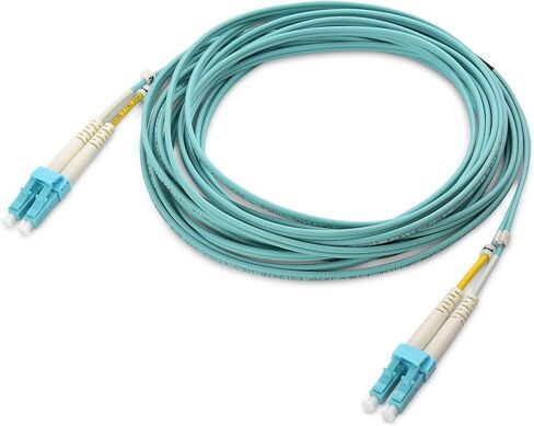 Cable Matters 10Gb 40Gb OFNP Plenum Rated Multimode Duplex 50/125 OM4 Fiber Cable (Fiber Optic Cable, LC to LC Fiber Patch Cable) 1m in Saudi Arabia
