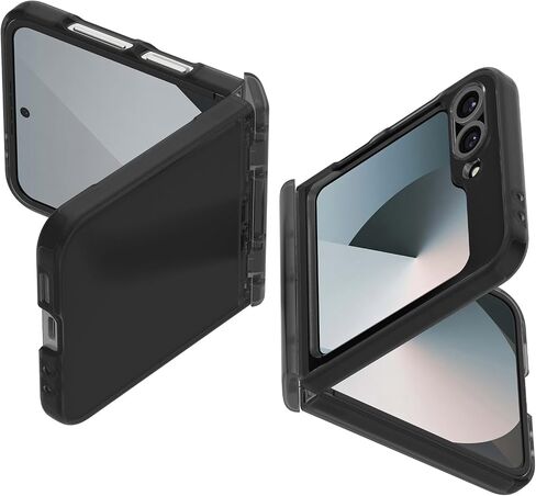 حافظة Spigen Ultra Hybrid Pro مصممة لهاتف Galaxy Z Flip 6 (2024) - شفافة تمامًا in Saudi Arabia