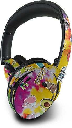 MightySkins Skin Compatible with Bose QuietComfort 45 Headphones - Unicorn Clouds | Protective, Durable, and Unique Vinyl Decal wrap Cover | Easy to Apply, Remove, and Change Styles | Made in The USA in Saudi Arabia