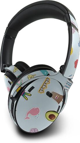 MightySkins Skin Compatible with Bose QuietComfort 45 Headphones - Unicorn Clouds | Protective, Durable, and Unique Vinyl Decal wrap Cover | Easy to Apply, Remove, and Change Styles | Made in The USA in Saudi Arabia