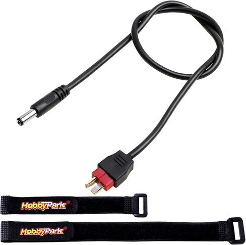 HobbyPark Deans T Plug Male Connector to Male DC 5.5 x 2.5mm DC5525 Power Cable for TS100 Soldering Iron Outdoor Field Repairing in Saudi Arabia