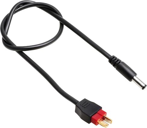 HobbyPark Deans T Plug Male Connector to Male DC 5.5 x 2.5mm DC5525 Power Cable for TS100 Soldering Iron Outdoor Field Repairing in Saudi Arabia