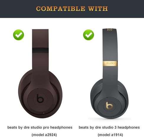 Studio Pro Hinge as Same as The OEM Replacement Parts Accessories Durable Repair Kit Compatible with Beats by Dre Studio Pro Wireless (A2924) Headphones (Black) in Saudi Arabia
