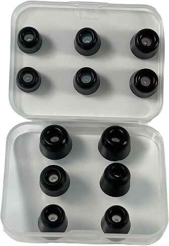 أطراف إسفنجية الذاكرة IOOIOO، ارتداد بطيء، أكثر راحة، تحجب المزيد من الضوضاء من أطراف سماعات الأذن المصنوعة من السيليكون لسماعات الأذن بقطر 4.1 مم إلى 6 مم (0.16 بوصة إلى 0.24 بوصة) in Kuwait