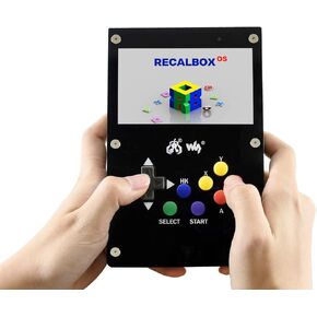 GamePi43 Accessories Kit for Raspberry Pi 4B/3B+/3B/2B/B+ Portable Retro Video Handheld Game Console with 4.3inch IPS Display 800x480 Pixel 60 fps Smooth Gaming Experience Speaker Earphone Jack
