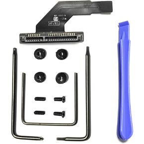 New 821-1500-A Hard Drive Cable Upgrade Kit SSD Connector Flex Cable Ribbon with Tools Repair Part Replacement for Mac Mini A1347 821-1500-A