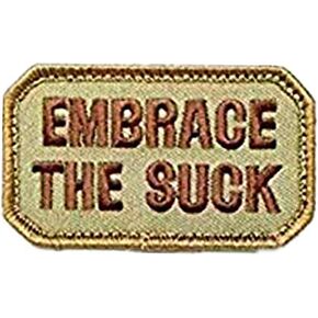 Embrace The Suck Morale Patch (Gold)