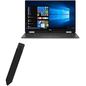 BoxWave Stylus Pouch Compatible with Dell XPS 13 2-in-1 (9365) - Stylus PortaPouch, Stylus Holder Carrier Portable Self-Adhesive for Dell XPS 13 2-in-1 (9365) - Jet Black
