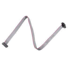 DMiotech 2 Pack Long 20CM 1.27MM Flat Ribbon Cable IDC 16 Pin Connector