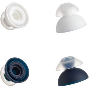 SpinFit CP220 – Patented Silicone Eartips for Replacement (2 Pairs) (4.4 mm Nozzle Dia.)