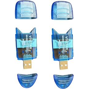 USB 2.0 Digital SD Card Reader (VIV-CR-35) (2 Pack)