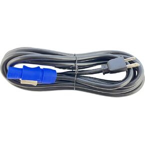 [UL] 15 Foot Professional Grade Compatible Edison (Male) to Power Cable Connector 14 AWG