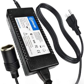 T POWER 12V 10A Converter Charger for Car Air Compressor Car Vacuum Cooler & Tire Inflator Universal-Adapter Cigarette Lighter Socket Inverter Charger Power Cord 120w