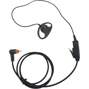 D Shape Earpiece for Motorola Radio Sl300 Tlk100 SL7550 SL7580 SL3500e SL8550 SL8050 SL1M SL1K