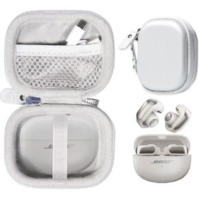 CaseSack Case for New Bose Ultra Open Earbuds with OpenAudio Technology (White)