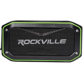 Rockville Rock Anywhere Waterproof Portable Bluetooth Speaker+TWS Stereo Linking