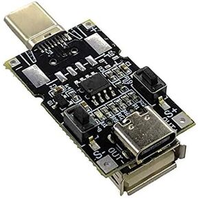JacobsParts USB C QC 2.0 3.0 DC Voltage Trigger Decoy Module 9V 12V 20V Adjustable Power Type-C