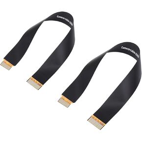2PCS CSI FPC Flexible Cable for Raspberry Pi 5, 22Pin to 15Pin, Suitable for CSI Camera Modules, Connecting CSI Camera Module to Raspberry Pi 5 or Compute Module 4 (200MM/ 20CM /0.2 M Length)