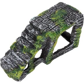 Pssopp Turtles Tortoise Ladder Relaxing Rack Artificial Resin Stairs Reptile Basking Aquarium Animal Wharf