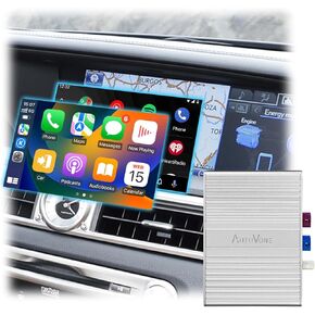 Wireless/Wired CarPlay Audio Decoder Upgrade for Lexus GS is LS RX ES LX OEM with Mouse Joystick, Support Wireless Android Auto Mirror Link, Cameras, Retaining OEM Screen & Control System