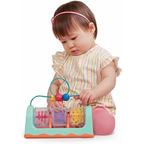 B. Toys – Shape Sorter – Sorting Toy with 3 Owls – Colorful Shapes, Bead Maze & Fun Sounds – Developmental & Educational Game for Babies & Toddlers – Hooty-Hoo – 10 Months +