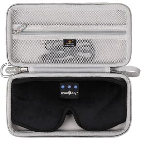 Aproca Hard Travel Storage Protective Case, for MUSICOZY Sleep Headphones Headband Sleeping Headphones Sleep Eye Mask