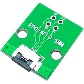 FPC FFC 4P Flat Cable Adapter Board 0.5 1.0MM to 2.54MM Flexible Cable Connector Adapter Board Circuit Board